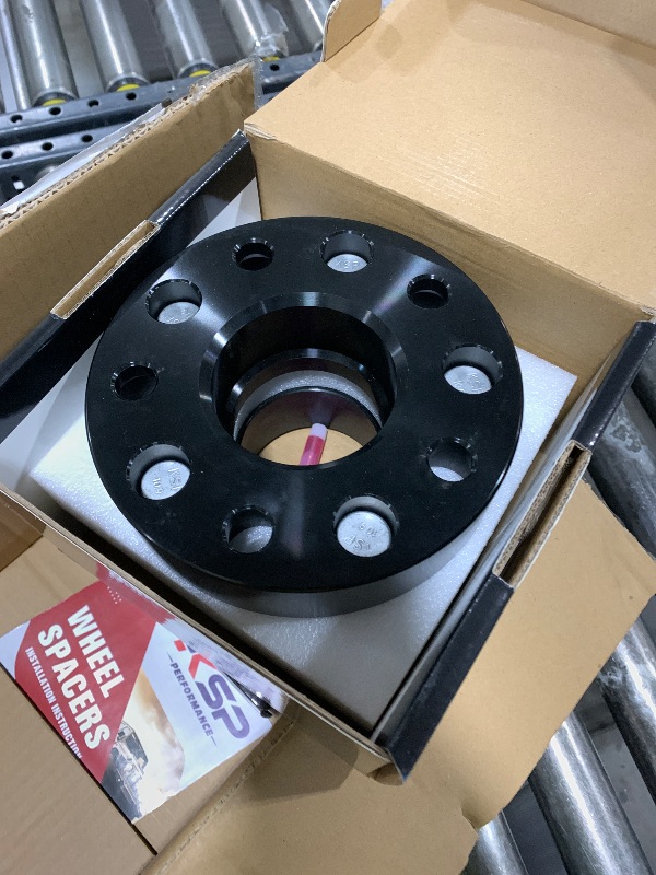 Photo 1 of KSP 5x5 Wheel Spacers for Grand Cherokee 1999-2010,Wrangler 2007-2018,1.5" Thick 5x127mm Wheel Spacer with 71.5mm Bore 1/2-20 Stud Compatible with J-e/ep Commander XK,38mm Tire Spacer for WJ WK JK JKU