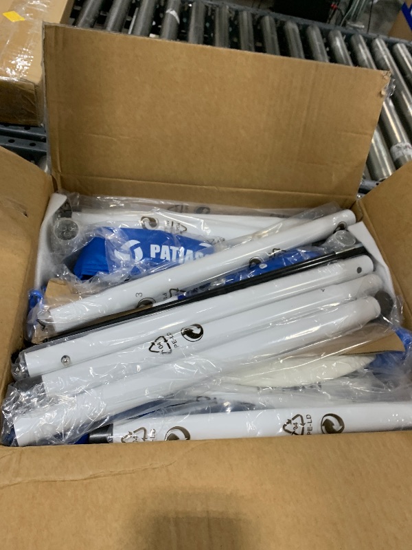 Photo 1 of Patiassy Pool Volleyball Net for Inground Pools, Adjustable 15-32ft Length Volleyball Set for Poolside with Weighted Base and Ball, Professional Heavy Duty System for Swimming Pool Games