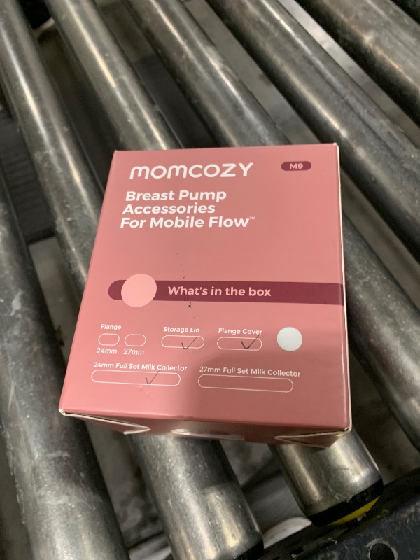 Photo 1 of Momcozy Upgrade Original Replacement Accessories for Upgraded Mobile Flow | Upgraded M9,Original Upgraded M9 Breastfeeding Parts,Full Set Parts,1 Pack