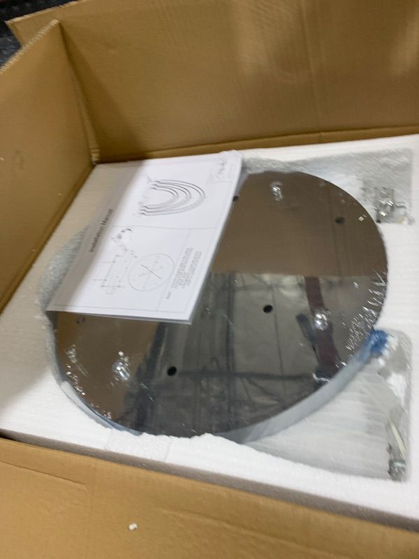 Photo 1 of Vinilky Modern Crystal Ceiling Light Chandelier, Flush Mount Lighting Fixture Pendant Ceiling Lamp Light for Living Room Bedroom Dining Room Hallway