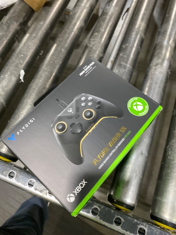 Photo 1 of FLYDIGI VADER 5S Wired Controller for Xbox Series X|S, Xbox One, Windows 10/11, FORCEFLEX Adjustable Tension Joysticks, FORCESWITCH Triggers, 6 Remappable Buttons, 3.5mm Audio Jack