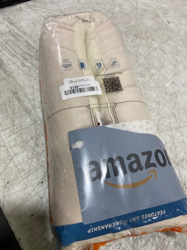 Photo 1 of MAGZO Door Draft Stopper 36 Inch-Beige, Under Door Draft Blocker Air Stopper Door Bottom Insulation Snake Draft Stopper