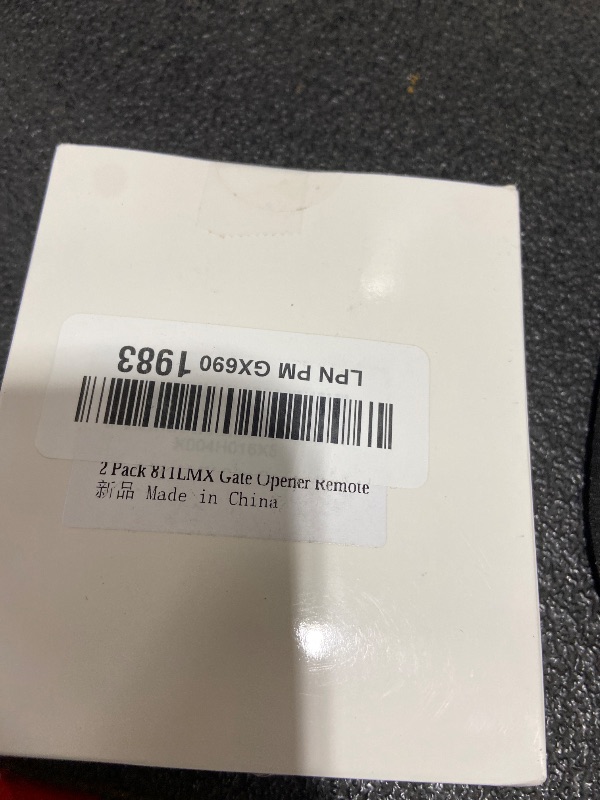 Photo 1 of for Liftmaster 811LMX Gate Remote, Replacement for Liftmaster 811LM Gate Opener Remote, Compatible with Liftmaster Gate Opener and 850LM 860LM Receiver, Security+ 2.0, 12 Dip Switch, 2 Pack