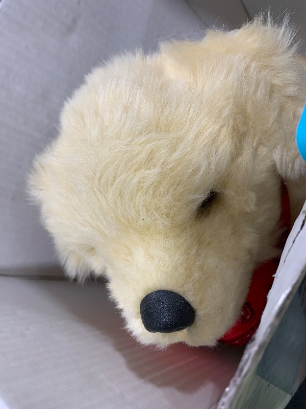 Photo 1 of JOY FOR ALL Ageless Innovation Companion Pet for Seniors - Lifelike Animatronic Dog - Realistic Soft-Touch Coat & Heartbeat - Therapy Stuffed Animal - Toy for Alzheimer's & Dementia - Golden Pup