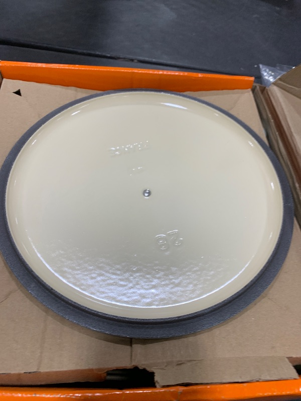 Photo 1 of Le Creuset Enameled Cast Iron Signature Round Dutch Oven, 7.25 qt., Sea Salt