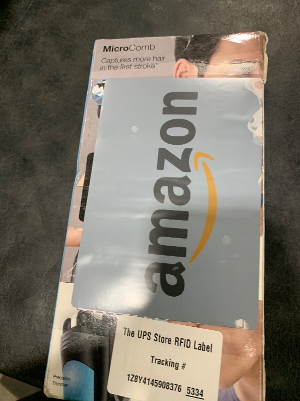 Photo 1 of Braun Electric Series 3 Razor with Precision Trimmer, Rechargeable, Wet & Dry Foil Shaver for Men, Blue/Black, 4 Piece