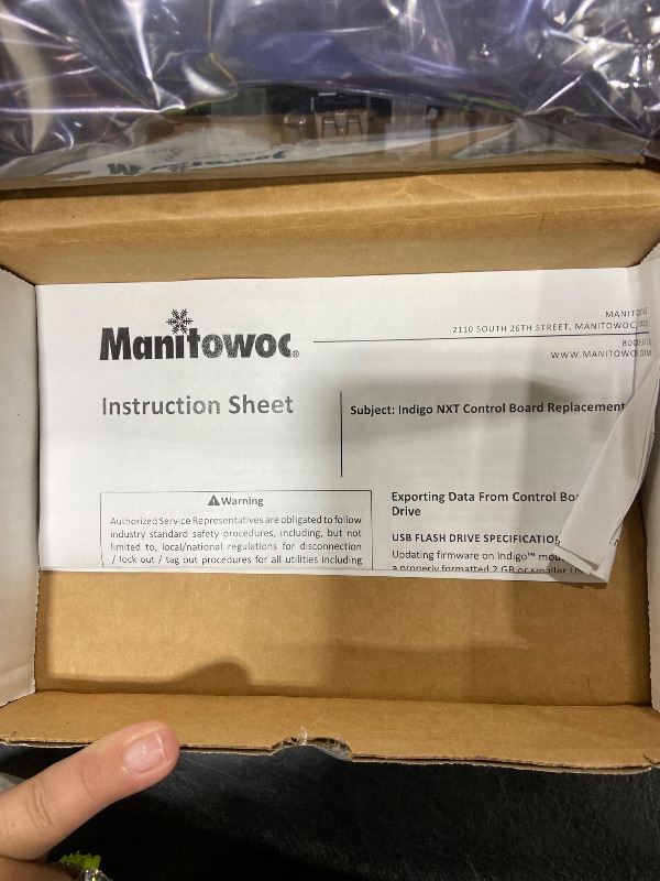 Photo 1 of Manitowoc Ice (MANMP) Indigo Nxt Control Board W/Ins