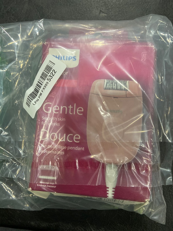 Photo 1 of Philips Epilator Series 2000, Corded Epilator for Legs and Body, Hair Removal Device for Women, Model BRE227/00