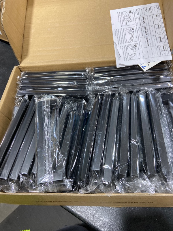 Photo 1 of Ravinte 60 Pack 5 Inch Kitchen Square Cabinet Handles Matte Black Drawer Pulls for Cupboard Hardware