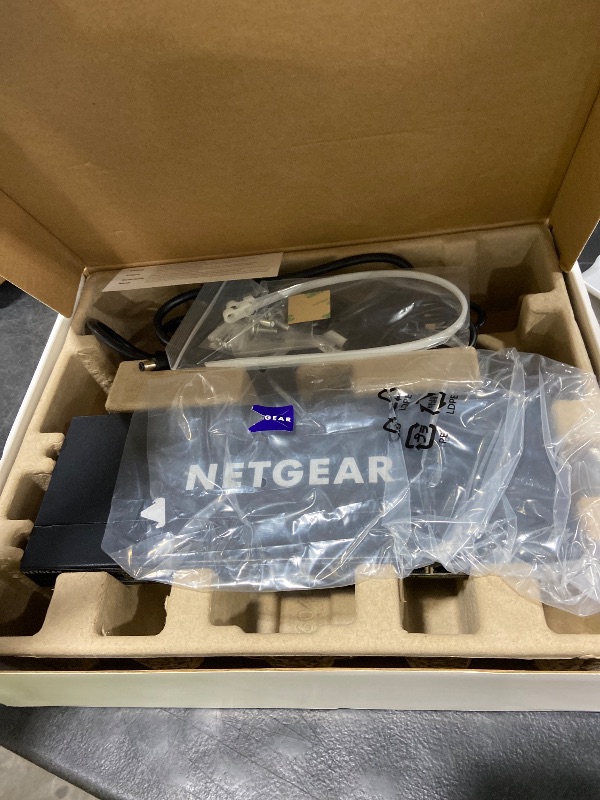 Photo 1 of NETGEAR 16-Port PoE+ Gigabit Ethernet Unmanaged Essentials Switch (GS316P) - with 16 x PoE+ @ 115W, Desktop or Wall Mount