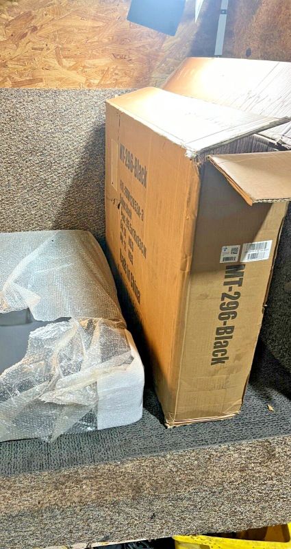 Photo 1 of Bestmassage Massage Table Massage Bed Spa Bed 73" Long 2 Folding Portable Massage Table W/Carry Case Height Adjustable Salon Bed Face Cradle Bed (Blac
