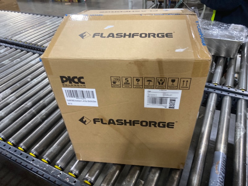 Photo 1 of FLASHFORGE Adventurer 5M 3D Printer with Fully Auto Leveling, Max 600mm/s High Speed Printing, 280°C Direct Extruder with 3S Detachable Nozzle, CoreXY All Metal Structure, Print Size 220x220x220mm