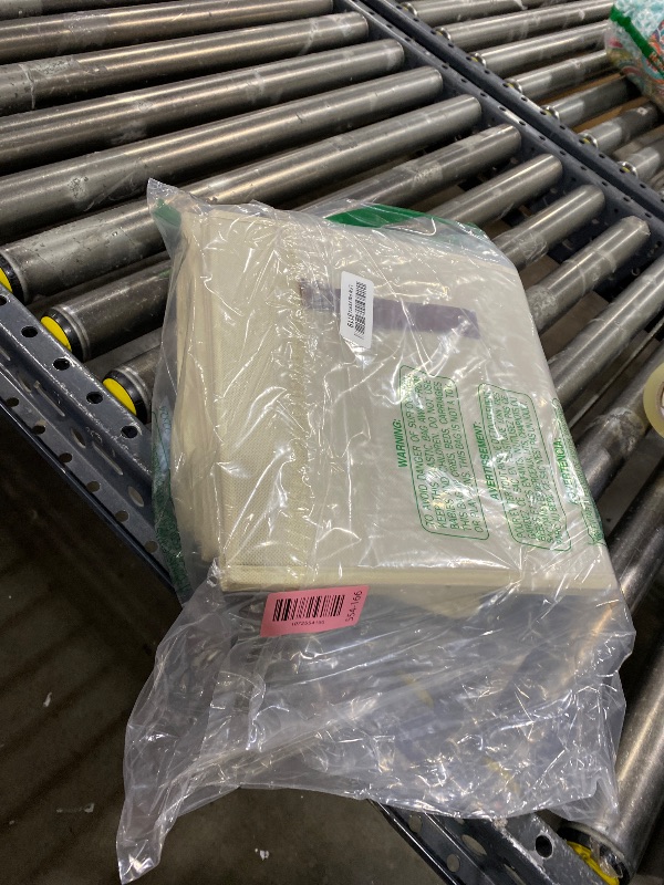 Photo 1 of DECOMOMO Storage Bins, Cube Storage Bin with Labels, Fabric Storage Cubes for Shelves (10.5" x 11" / 6pcs, Beige)