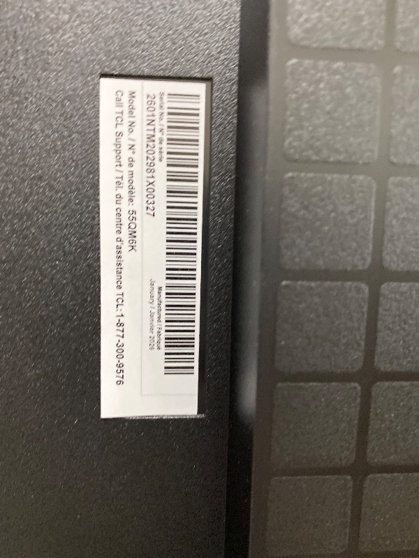 Photo 1 of TCL 55 Inch Class QM6K Series | Mini LED QLED 4K HDR | 55QM6K, 2025 Model | 120HZ-144HZ High Brightness Smart Google TV Dolby Atmos Onkyo Audio | Voice Remote Alexa Gaming Streaming Television