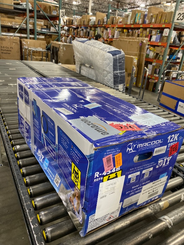 Photo 1 of MRCOOL 12000 BTU 115V Ductless Inverter Mini Split Air Conditioner & Heat Pump System, 5th Gen DIY - Wall-Mounted AC Unit w/ Heating and Cooling for Home, Office & Commercial Space