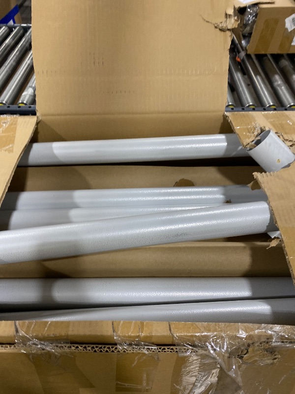 Photo 1 of King Canopy Hercules 18-Feet by 27-Feet, 2-Inch Hammertone Steel Frame w/Buttons, 10-Leg, Carport, White