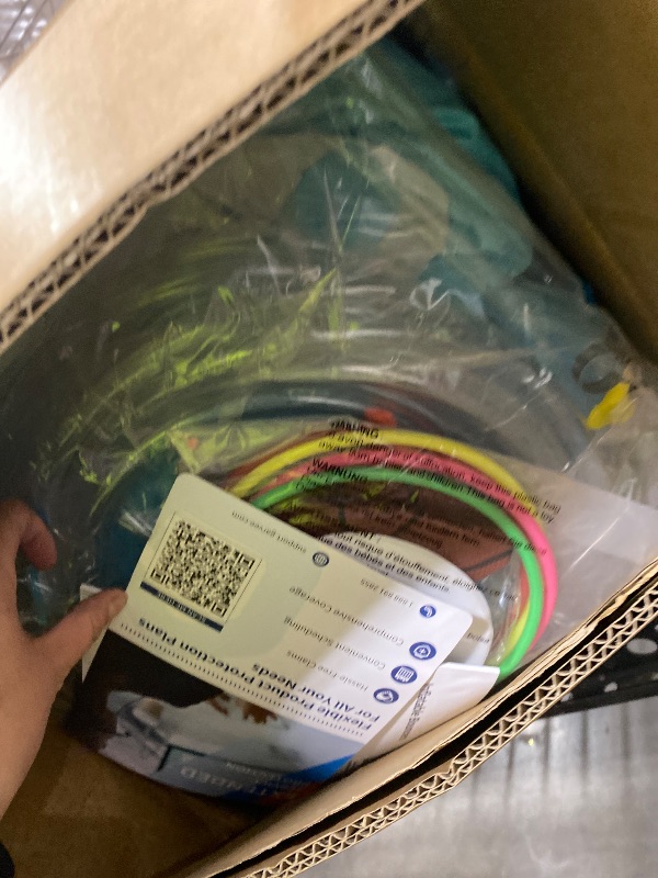 Photo 1 of Garvee Inflatable Bounce House for Kids,14ft x 10ft Indoor Outdoor Bounce Castle 12-in-1 with 450W Blower and Slide, Jump House for Backyard Party Family Gatherings