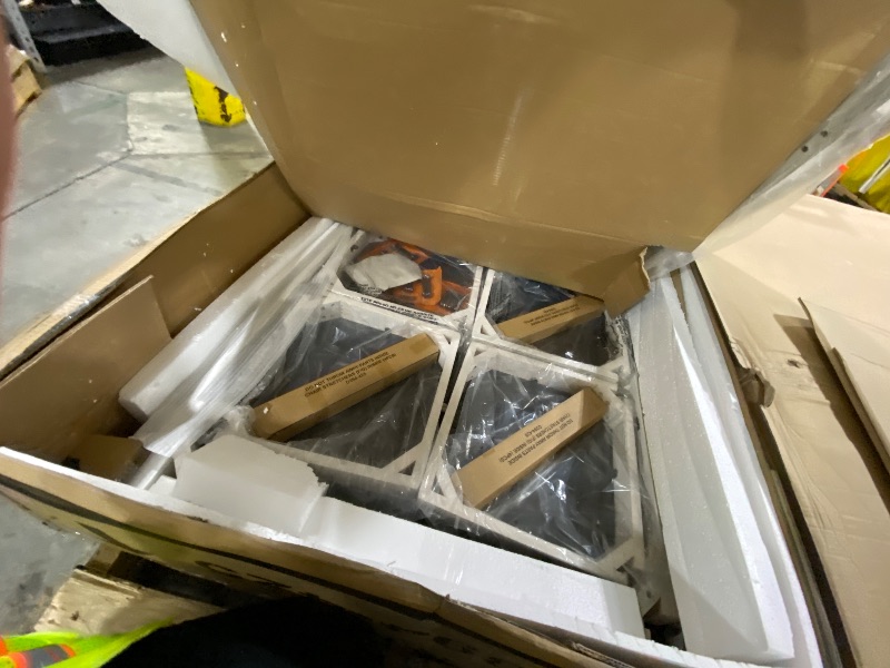 Photo 1 of Signature Design by Ashley Skempton Cottage Dining 7 Piece Set – Rectangular Table & 6 Upholstered Chairs | Coastal Chic Meets Farmhouse, Whitewash