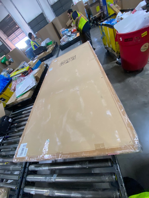 Photo 1 of 76"X34" Large Floor Mirror Full Length with Stand, Oversized Black Free Standing Full Length Mirror for Bedroom Living Room Home Gym, Rectangular Full Body Mirror, Tempered Glass