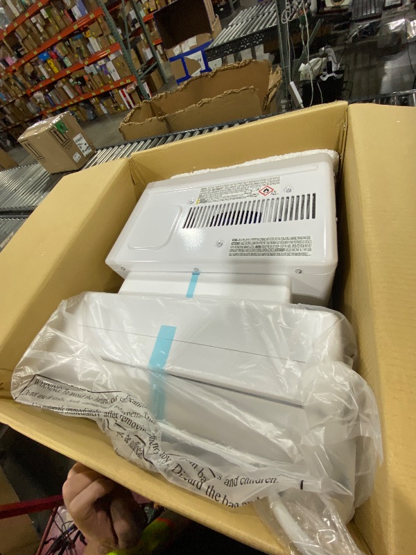 Photo 1 of Midea 12,000 BTU U Shaped Smart Inverter Window Air Conditioner - Cools 550 Sq Ft, Ultra Quiet with Open Window Flexibility - Alexa/Google Assistant Compatible - 35% Energy Savings, Remote (Updated)