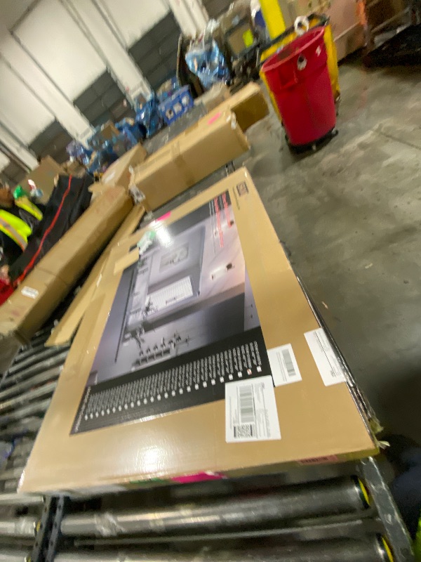 Photo 1 of ISKM Silver Metal Framed Bathroom Mirror, 40 x 32 Inch Brushed Silver Vanity Mirror for Wall Round Corner Rectangle Modern Mirror Wall Mounted Hangs Horizontal or Vertical