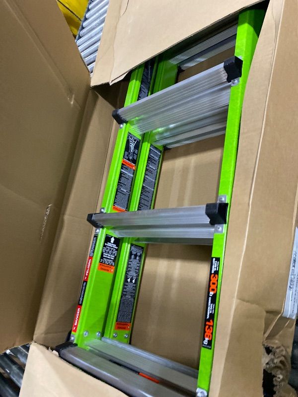 Photo 1 of Little Giant Ladder Systems Dark Horse 2.0, M22, 22ft, Multi-Position Ladder, Fiberglass, Type 1A, 300 lbs Weight Rating, (16122-001)