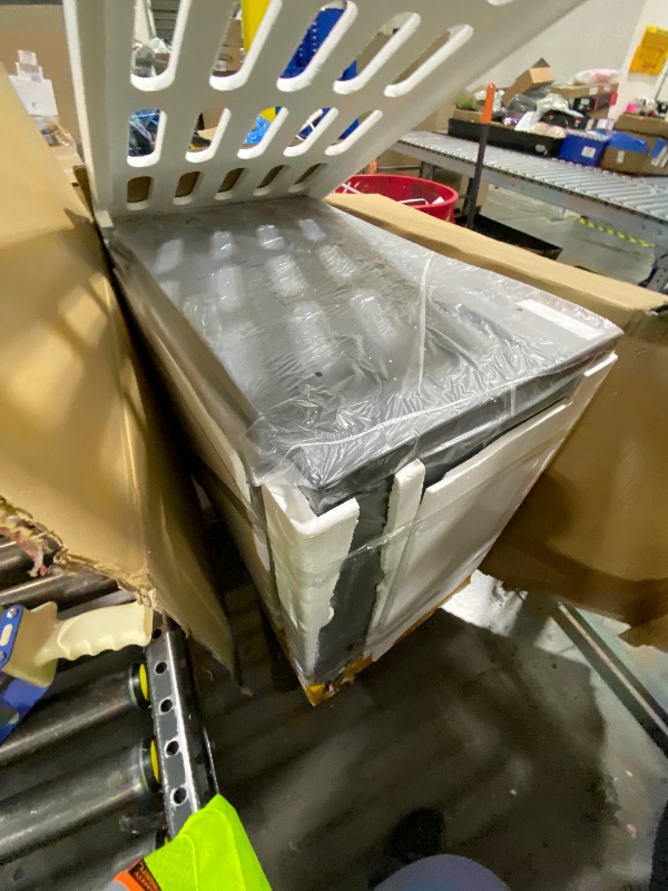 Photo 1 of Frigidaire Chest Deep Freezer, 7 Cu. Ft. Capacity, Granita Rugged Design-Adjustable Thermostat-Removable Vinyl Coated Wire Basket-Easy Defrost Drain