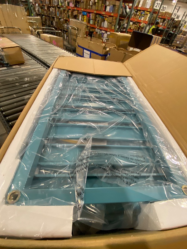 Photo 1 of Permasteel Party Cooler with Divider, Spacious 80-Qt Capacity, Chills 36hrs, Serving Tray, Rolling Ice Chest for Indoor and Outdoor Entertainment, Matte Teal