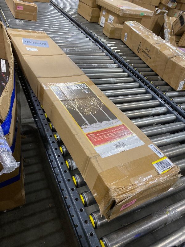 Photo 1 of LIGHTSHARE LED Birch Tree Light Set - 4ft, 6ft, 8ft Trees with Warm White Lights - Indoor Outdoor Christmas Wedding Party Decorations (3-Pack)