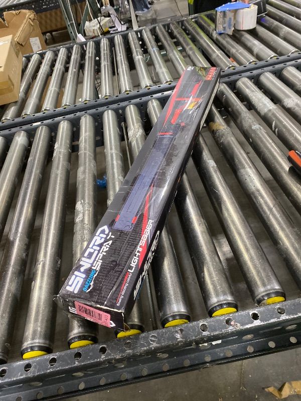 Photo 1 of Cravonel RGB Light Up Saber Toy with Smoke Mist Effect, 7 Color Neon Lightsaber, Sound Effects and Impact Sensing, USB-C Rechargeable Toy Sword for Kids, 31.5 Inch