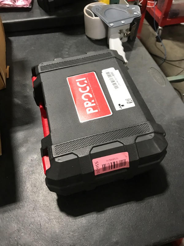 View 3 of Procci Battery Suction Cup,10 in Diameter, 2 Brushless Motors, 300 KG / 660 lbs Suction Power, LCD Display for Suction Power & Battery Level, 4000 mAh Battery, 10h Runtime