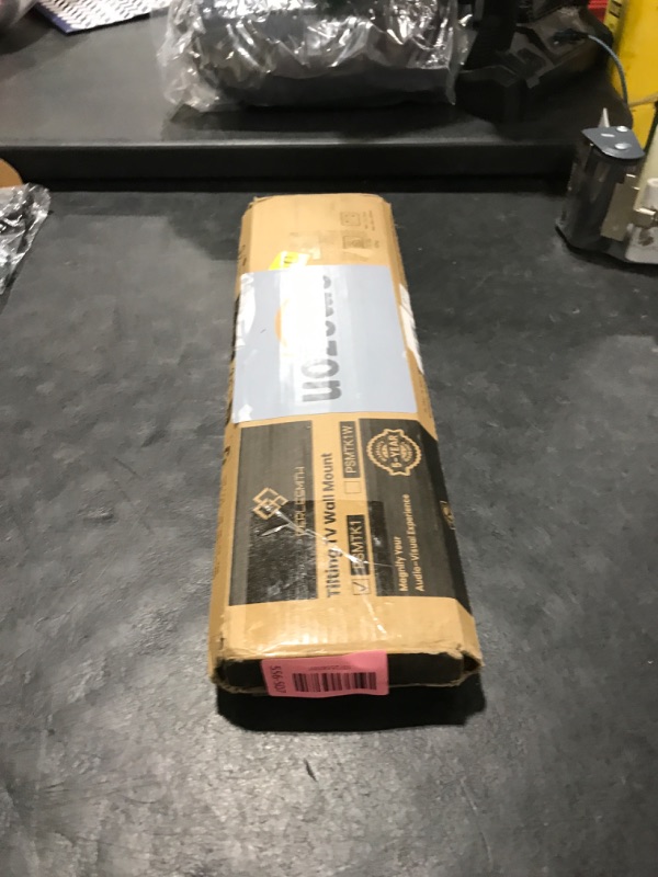 Photo 1 of **********MISSING PARTS*******
PERLESMITH Tilting TV Wall Mount Bracket Low Profile for Most 23-60 inch LED LCD OLED, Plasma Flat Screen TVs with VESA 400x400mm Weight up to 115lbs, Fits 16" Wood Stud