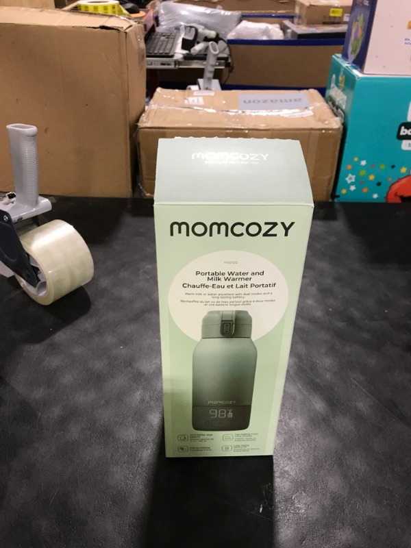 Photo 1 of Momcozy Portable Bottle Warmer for Travel – Dual Heating Modes for Breast Milk & Water, Portable Milk Warmer with Fast Heating & Long Battery Life, 17 Ounces Large Capacity to Meet Your All-Day Needs