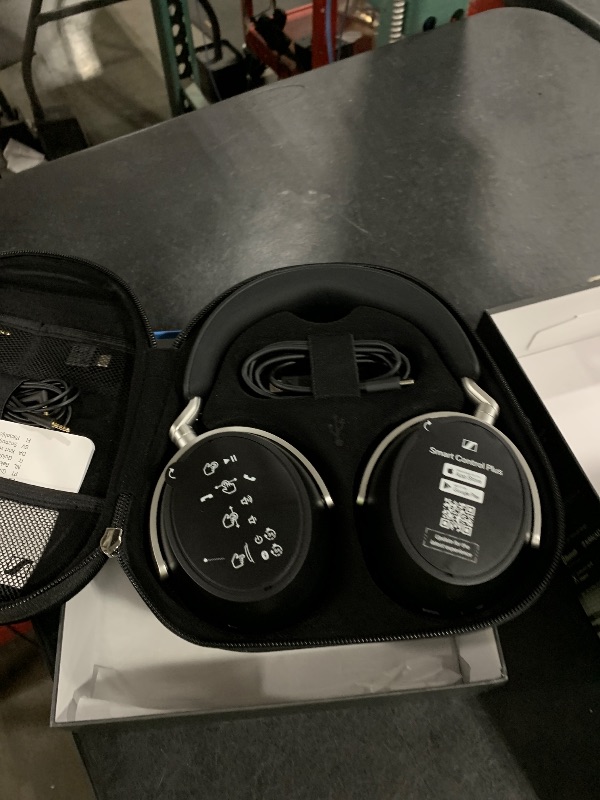 Photo 1 of Sennheiser HDB 630 Wireless Over-Ear Headphones - Hi-Res Audiophile Sound, Adaptive Noise Cancellation, Parametric EQ, 60 Hour Battery Life, Includes USB-C Low-Latency Bluetooth Adapter - Black