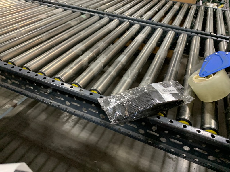 Photo 1 of 100 Pieces Smell Proof Mylar Resealable Food Storage Bags With Clear Window, Foil Pouch Stand-up for Self Sealing Supplies (Black, 3.5 x 5 Inch)