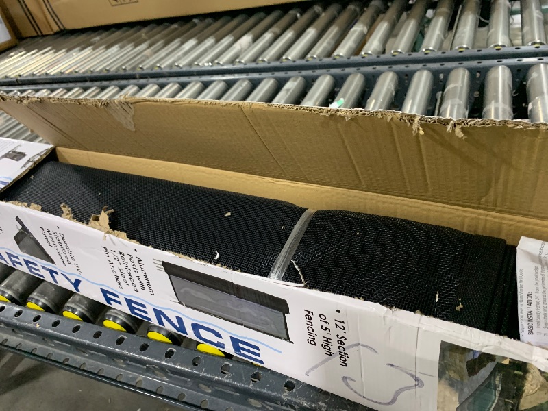 Photo 1 of Safety Fence for In Ground Pool Size: 5', Black