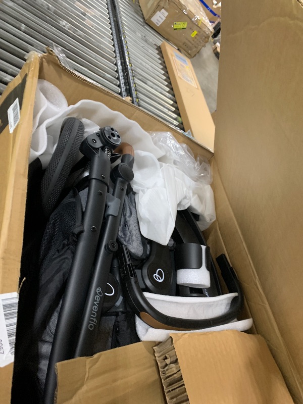 Photo 1 of Evenflo Shyft Intuiti Travel System with Revolve180 LiteMax™ NXT Rotating Rear-Facing Lightweight Preemie and Infant Car Seat 3-30 lbs. (Fossil Gray)