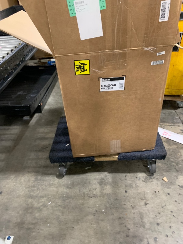 Photo 1 of SentrySafe Black Fireproof Waterproof Floor Safe with Dial Combination Lock for Home or Office, 2.05 Cubic Feet, SFW205CWB