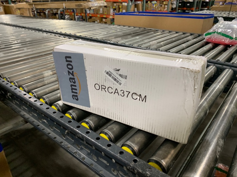 Photo 1 of NAUTIMALL Jaws Orca Wooden Ship Model Shark Fishing Boat Pre-Assembled Antique Finish Sailboat Decor (Orca-15inch)