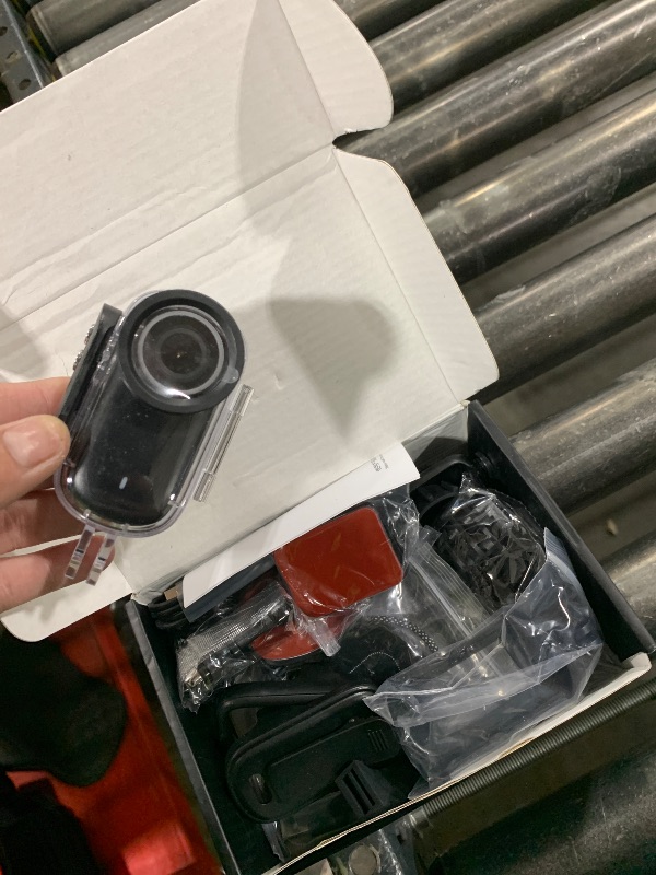 Photo 1 of shenghuo 4K Mini Action Camera 64GB Thumb POV Portable Body Cam Wearable Video Recorder with IPX7 Waterproof?Black?