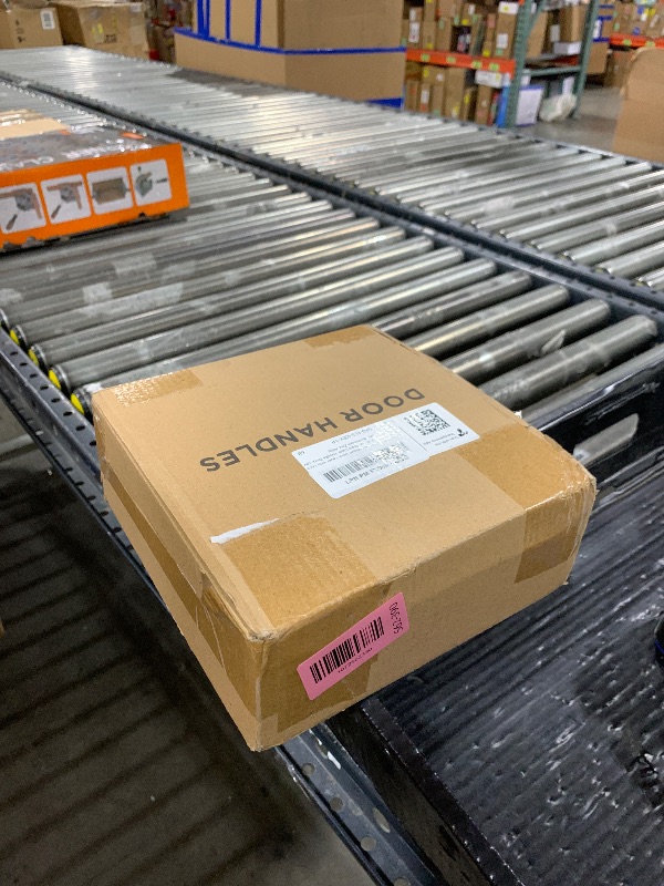 Photo 1 of SORWDUERM 1 Pack Antique Door Lever with Lock and Key Entry Antique Brass Door Handle Door Lever Bedroom and Bathroom Zinc Alloy