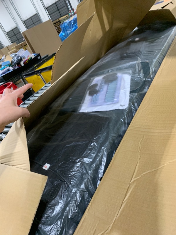 Photo 1 of Trygoal L Shaped Sectional Sofa, Sleeper Sofa with Movable Ottoman, Lounge Sectional Compact Couch for Apartment & Small Space, Small Couch for Living Room, Dark Gray