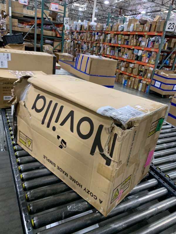 Photo 1 of Novilla 14 Inch Queen Size Gel Memory Foam Mattress in a Box, Pressure Relieving & Plush Comfort, Bliss, Grey