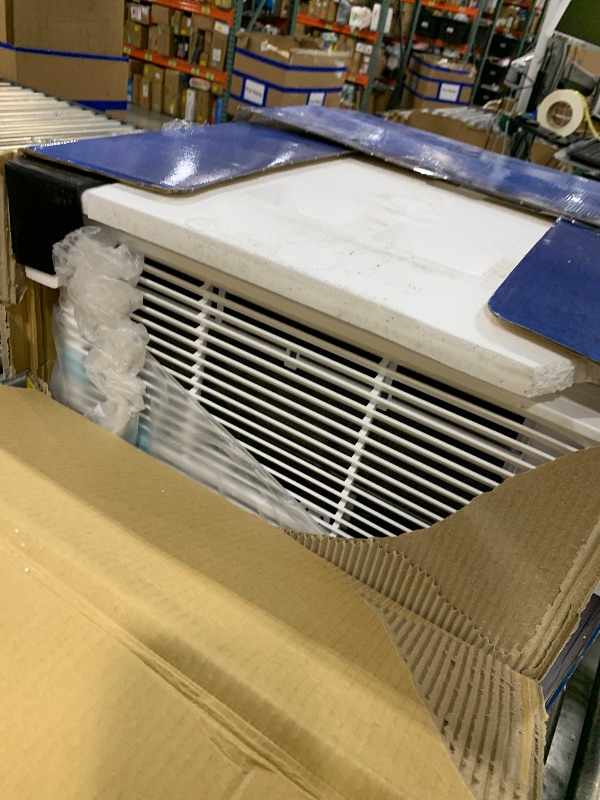 Photo 1 of Midea Inverter Window Air Conditioner with Heat – Quiet Window AC Unit and Heat Combo with Dehumidifier – Cools up to 550 Sq. Ft. – Energy Star Rated, Smart Control, Remote, 12,000 BTU