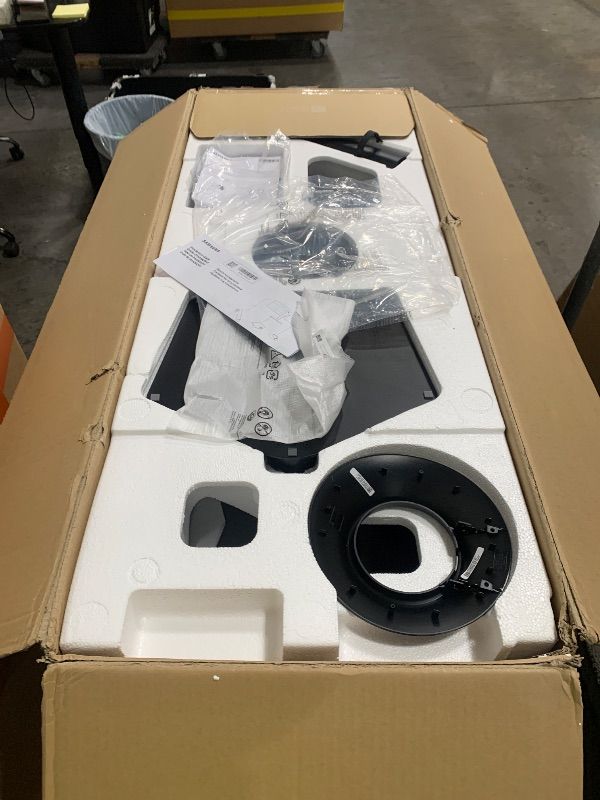 Photo 1 of MAJOR DAMAGE---------------------------SELLING FOR PARTS ONLY--------------------------------------------SAMSUNG 49-inch Odyssey G9 (G91F) DQHD, 144Hz, Curved Gaming Monitor, Ultra-Wide 32:9 Screen, DisplayHDR 600, AMD FreeSync™ Premium Pro, Ergonomic Sta