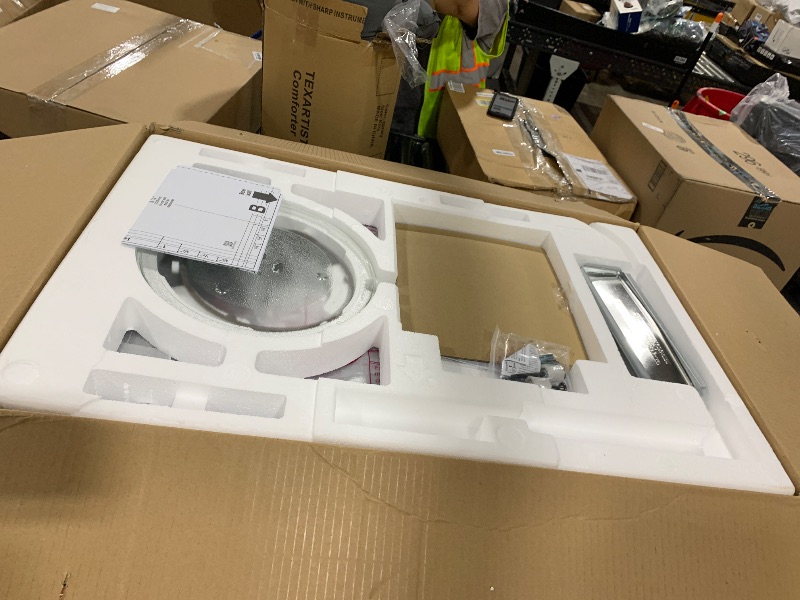 View 3 of SAMSUNG 1.1 Cu Ft Smart SLIM Over the Range Microwave Oven w/ 550 CFM Hood Vent, Wi-Fi, Voice Control, LED Light Bar, Sensor Cook, 1100 Watt, ME11A7710DS/AA, Fingerprint Resistant Stainless Steel