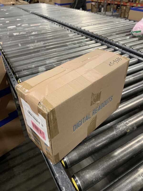 Photo 1 of DRO Digital Readout 2 Axis Screen DRO Readout Display Linear Scale for Bridgeport/Knee Mill Milling Machine Lathe Machine Tools (SDS6-2V)