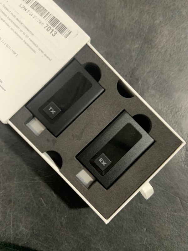 Photo 1 of Wireless HDMI Transmitter and Receiver, Upgraded Range 165FT/50M,1080P@60Hz High Definition Video, Plug and Play HDMI Wireless Extender 5G/2.4G, Used for Monitoring Video from PC/Projector/TV Box