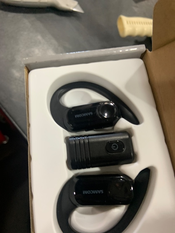 Photo 1 of SAMCOM Wireless Headset with 2 Pin Dongle for FPCN10A/FPCN30A Walkie Talkies, BTEAR-02 Upgraded Hands-Free Wireless Two Way Radios Earpiece with Mic for K Connector (Radios not Inclued)