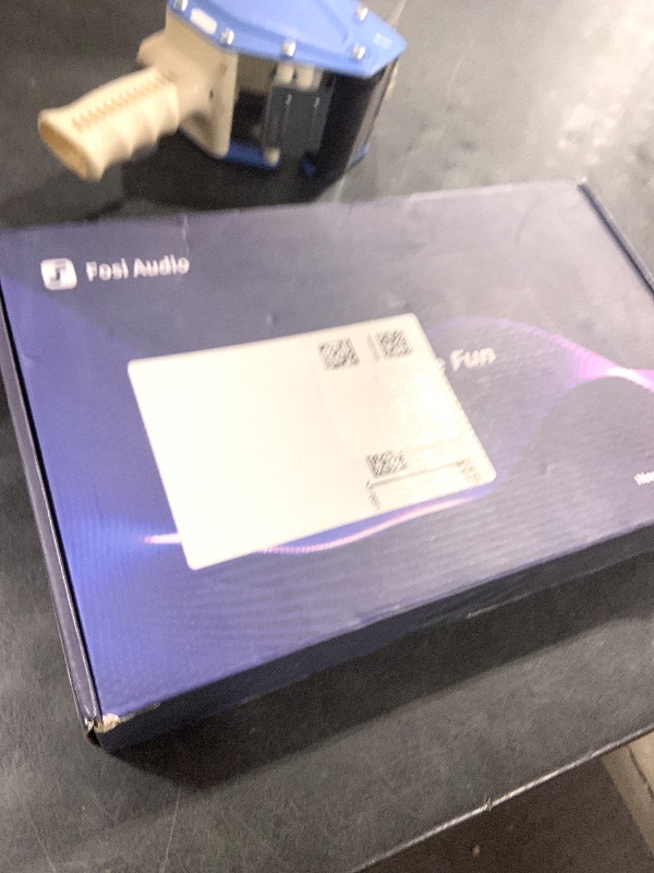 Photo 1 of Fosi Audio ZA3 Balanced Stereo Amplifier Home Audio Component Mini 2 Channel Mono Amp TPA3255 for Subwoofer Desktop Home Theater Bookshelf Tower Floorstanding Passive Speakers with 48V Power Supply